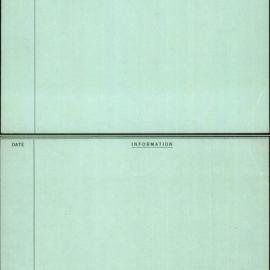 Hodgens, H F, [No Service Number]