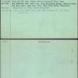 Hudson, William T, NX2717
