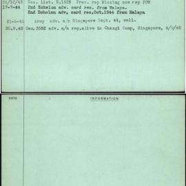 Jakeman, A H, NX69979