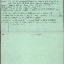 Jones, Dudley G, WX3107