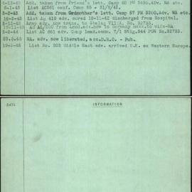 Jones, Alick D, WX4403