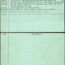 Jones, J F, WX4538