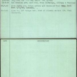 Jones, B C (Benjamin Charles), WX9112