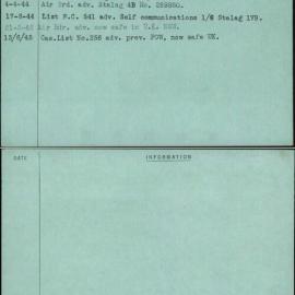 Kernaghan, J G, 413611
