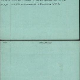 Kernan, J, NX42533