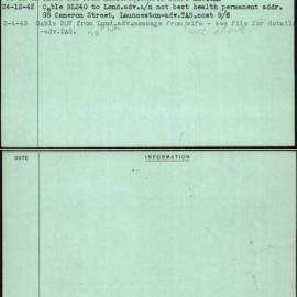 Leitch, William, TX134