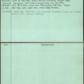 Leith, Frank A, VX35607