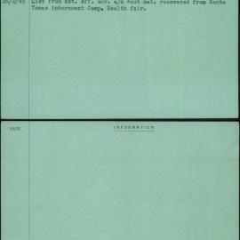 Mathews, Blanche, [No Service Number]