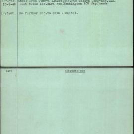 Mathews, D R, [No Service Number]