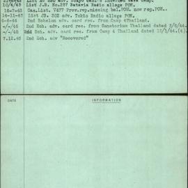 Mathews, E W, VX20505