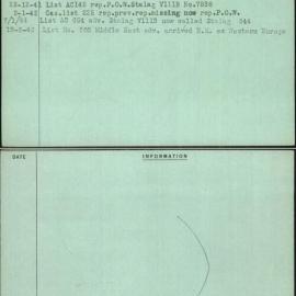 Mathewson, W E, VX15834