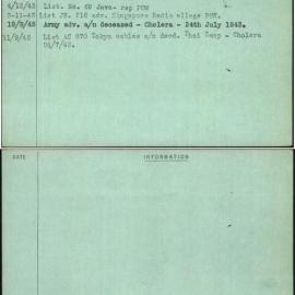 Mathewson, J W (John William), VX56317