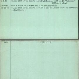 Mclennan, J F (Mrs), [No Service Number]