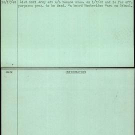 Mclennan, W A, VX23813