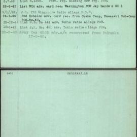 Mcvey, B W, NX47028