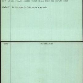 Mcvittie, Charles Harold, [No Service Number]