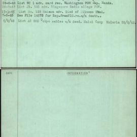 Mcvitty, W J, VX24418