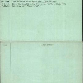 Mcwilliams, A G, NX2715