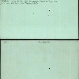 Mcwilliams, B J G, VX39255