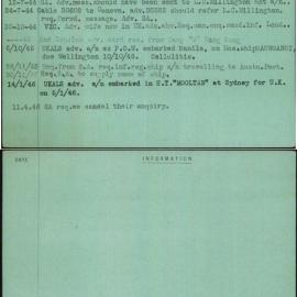 Millington, Henry James, [No Service Number]