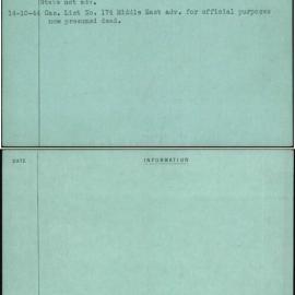 Morris, J A, WX10244