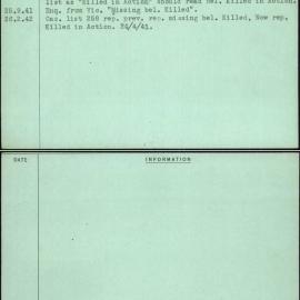 Palmer, H J, VX1871