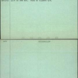 Palmer, D S, VX47210