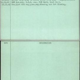 Poultney, H T, NX19604