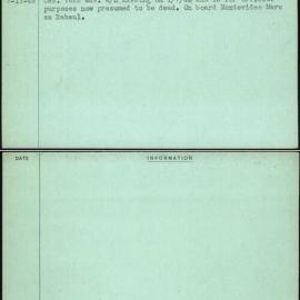 Ravenhill, S, VX26605