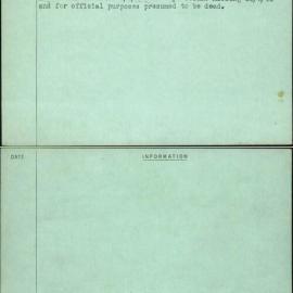 Rawling, J L, VX38802