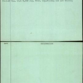 Riley, Bernard Brian Blomfield, NX37647