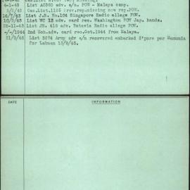 Saville, A E, NX14592