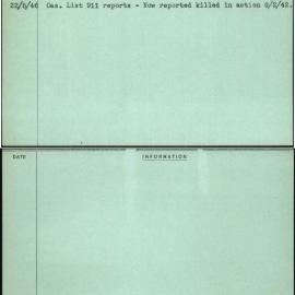 Saville, R, NX43413