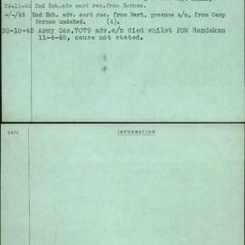 Sawford, B G, VX35647