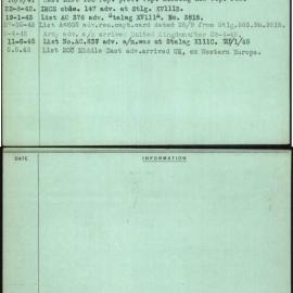 Sheil, J T, QX7097