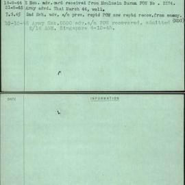 Shelberg, F A, QX21041