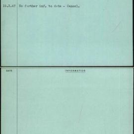 Smeets (Mrs), L F L, [No Service Number]