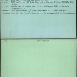 Spence, C J E, NX5143