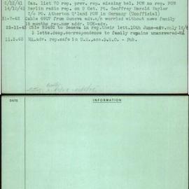 Taylor, G H, WX962