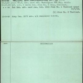 Tilney, H L, QX10789