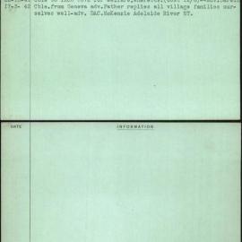 Tzigeris, Naoum A, [No Service Number]