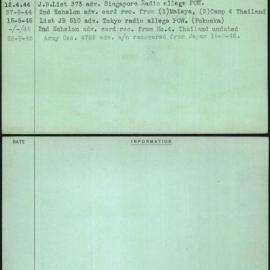 Uden, F T (Frederick Thomas), NX45915