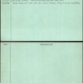 Wallis, T L, QX11826