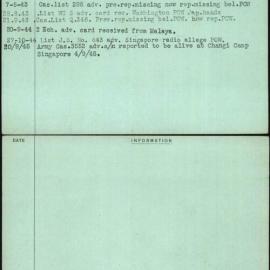 Wallis, J E, QX13907