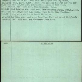 Wallis, F J, VX16402