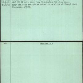 Wallis, A V, VX31157