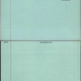 Wegener, William Frederick, [No Service Number]