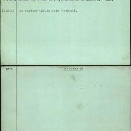 Zurmuehlen, K N, [No Service Number]