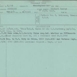 Robinson, Richard George, 022422