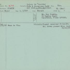 Simkin, M (Mac), 2/297